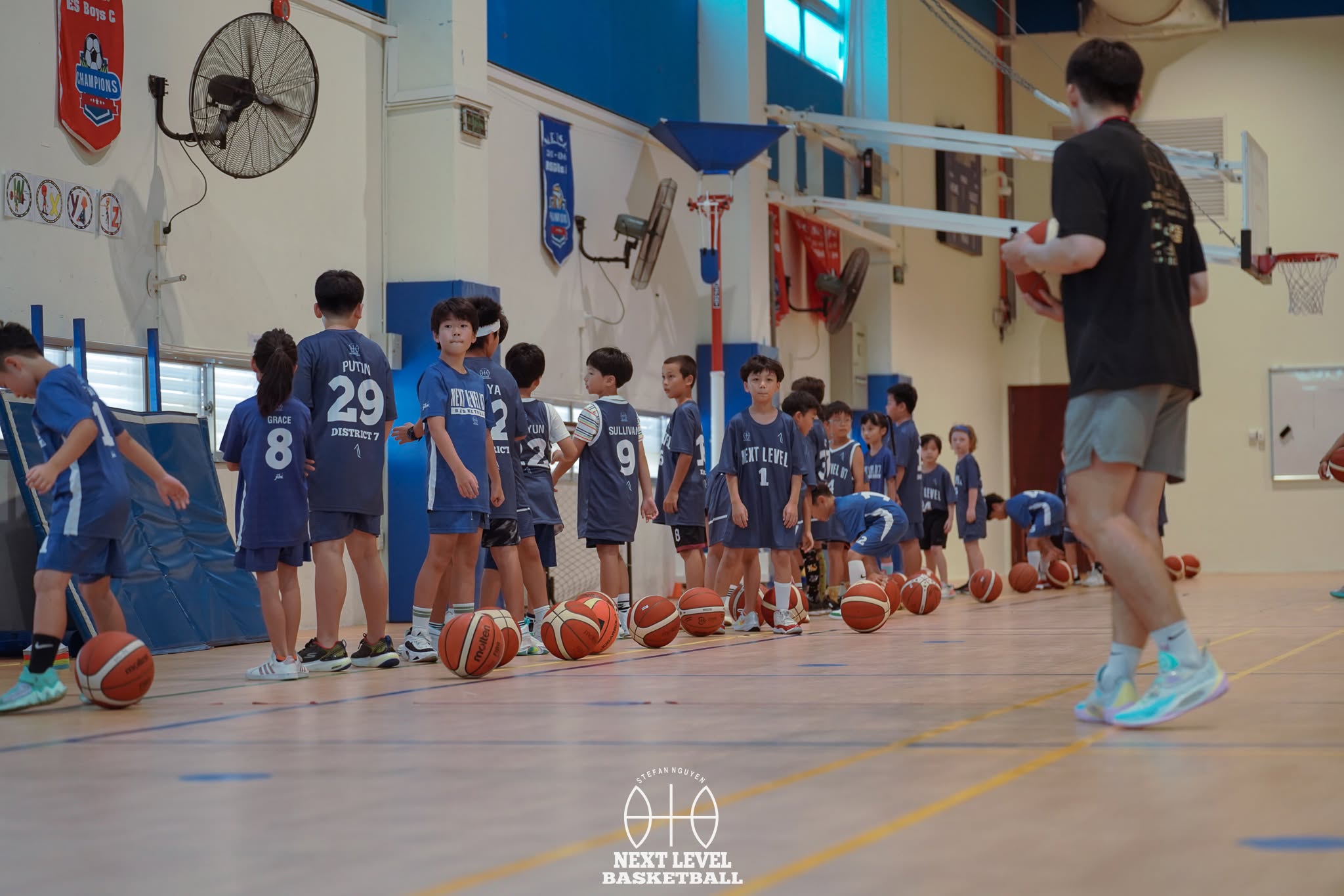 Next Level District 7 team at Saigon South International School