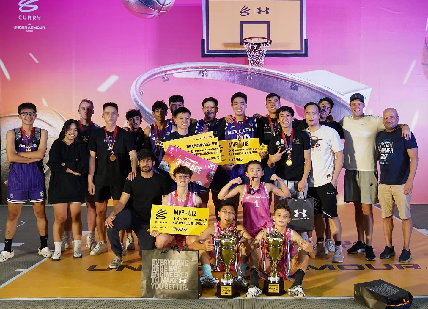 Under Armour 2023 Asia U12 winners